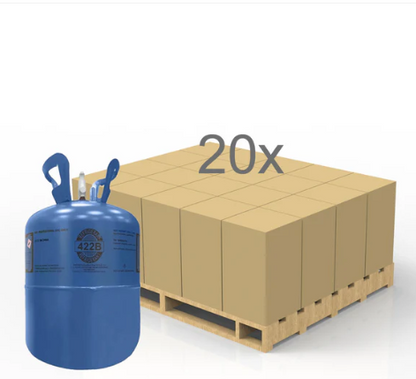 NU-22B (R-422B) Virgin Refrigerant (25 lb)