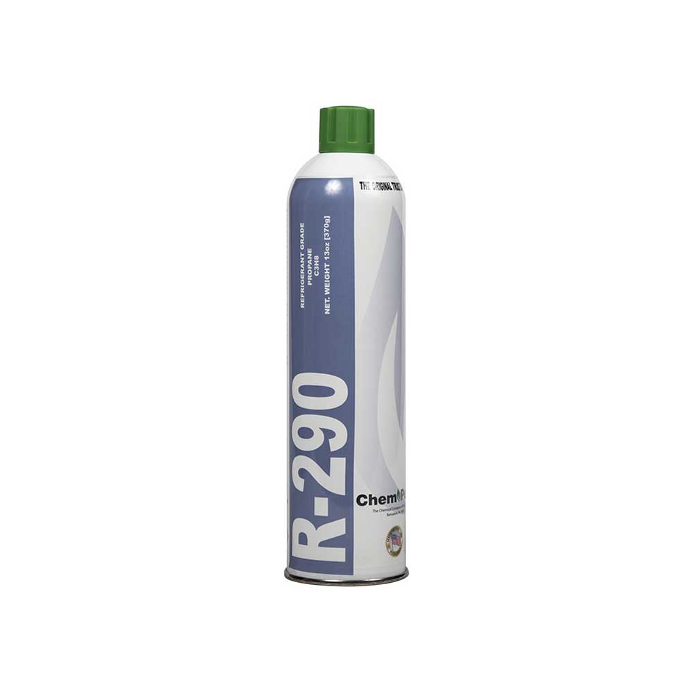 R290 Refrigerant Gas - 13.1 oz Can | High-Purity Propane for Commercial Refrigerators and Freezers