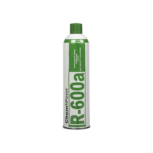 R600a Refrigerant Gas - 14.8 oz Canister | High-Purity Isobutane for Refrigerators and Freezers